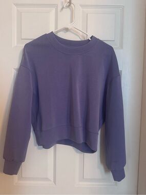 Lululemon Perfectly Cropped Softstreme Crew
